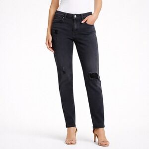 Levis 711 Skinny Black Distressed Jeans Women's‎ size 29